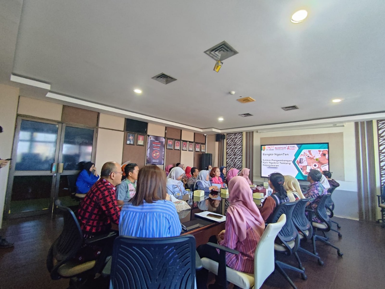 DISKOMINFO Ikuti Sosialisasi Surat Edaran Penetapan Kelompok Rencana Suksesi PNS